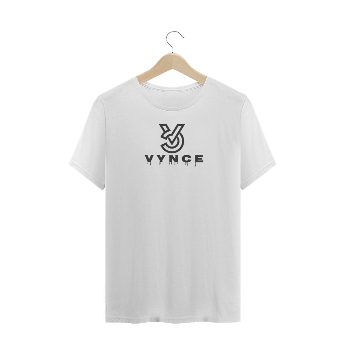 Nome do produto: Camiseta Tamanho Plus Vynce Branco