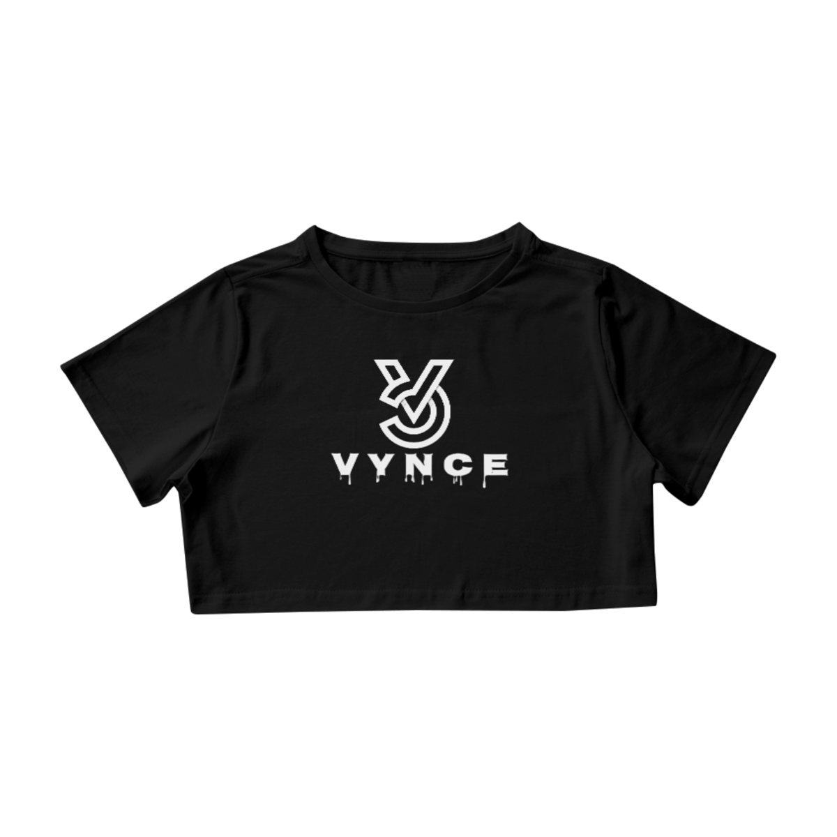 Nome do produto: Camisa Cropped Vynce Preto