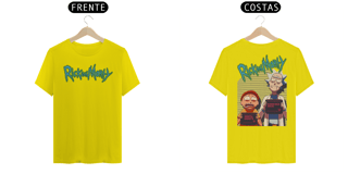 Nome do produto Camiseta Rick and Morty Fichados