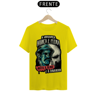 Nome do produto Camiseta Seu Madruga A vingança nunca é plena 