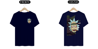 Nome do produto Camiseta Rick and Morty