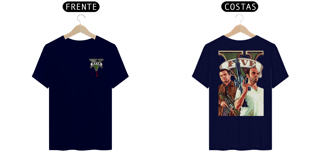 Nome do produto Camiseta GTA V Trevor e Michael