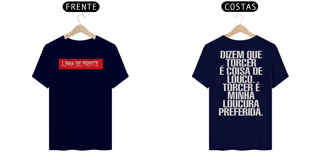 Nome do produto Camiseta Linha de Frente Torcedor