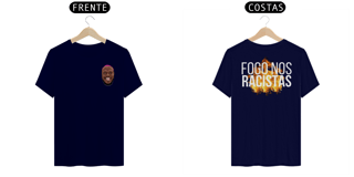 Nome do produto Camiseta Rap Djonga Fogo Nos Racista