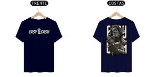 Nome do produto Camiseta Easy Cash Balas e Cifras