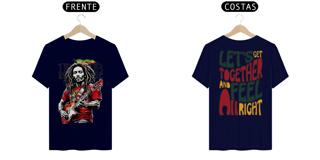Nome do produto Camiseta Bob Marley Let's Get Togrther