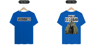 Nome do produto Camiseta Plata o Plomo El Patron Escobar