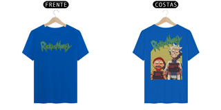 Nome do produto Camiseta Rick and Morty Fichados
