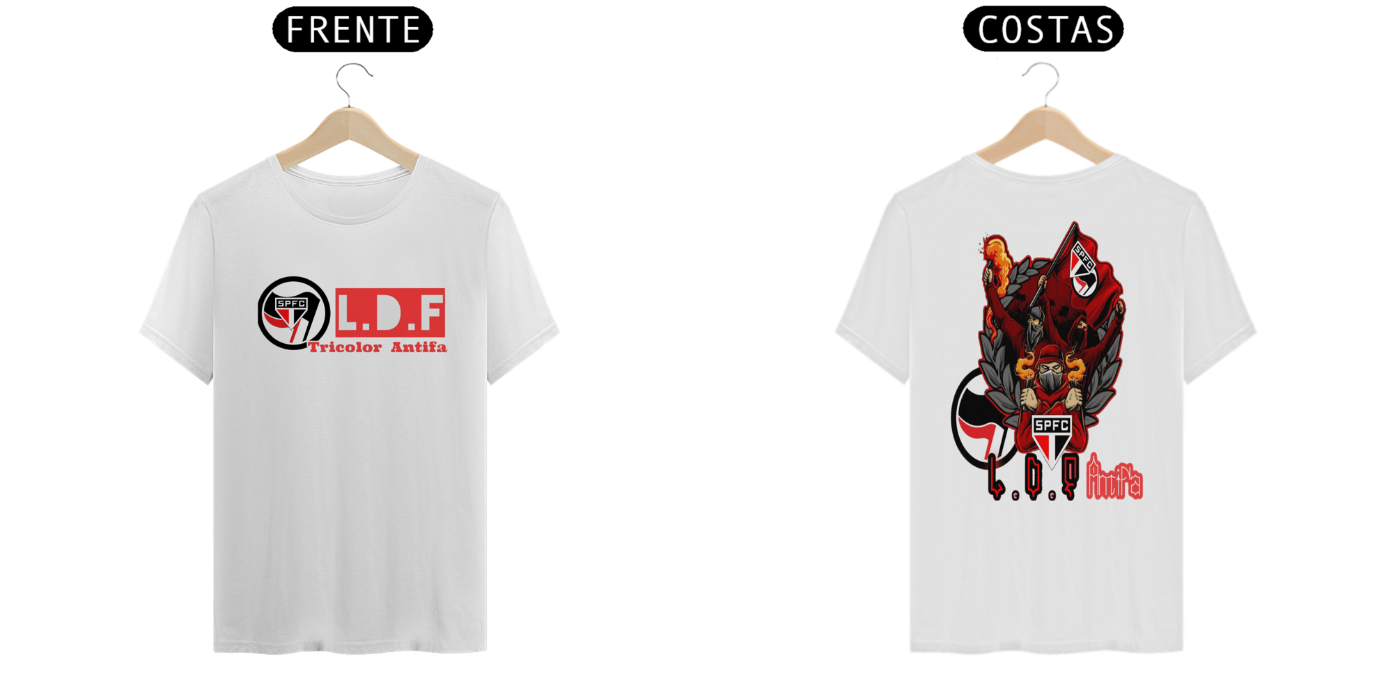 Camiseta Linha de Frente Antifa São Paulo FC