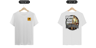 Nome do produto Camiseta Rockstar Game Grand Theft Auto San Andreas GTA