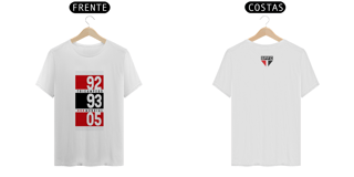 Nome do produto Camiseta São Paulo FC Tri Campeão Mundial 92 93 05