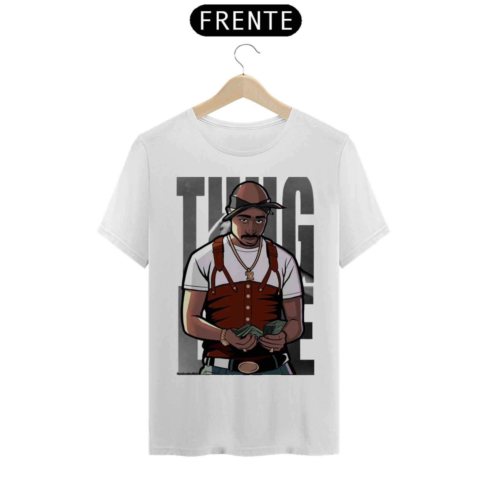 Camiseta Tupac Shakur Thug Life