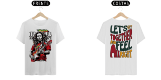 Nome do produto Camiseta Bob Marley Let's Get Togrther