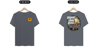 Nome do produto Camiseta Rockstar Game Grand Theft Auto San Andreas GTA