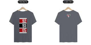 Nome do produto Camiseta São Paulo FC Tri Campeão Mundial 92 93 05