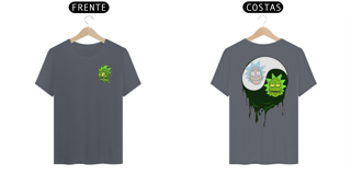 Nome do produto Camiseta Rick and Morty yin yang