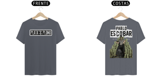Nome do produto Camiseta Plata o Plomo El Patron Escobar