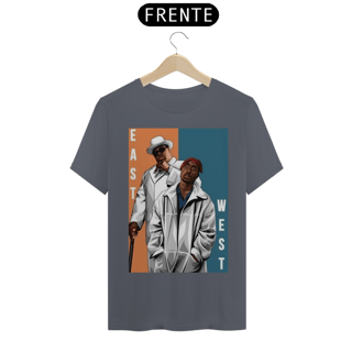 Nome do produto Camiseta East West Notorius Big e Tupac Shakur