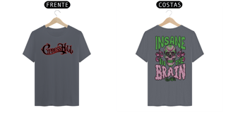 Nome do produto Camiseta Cypress Hill Insane inthe Brain