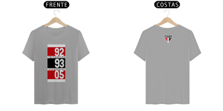 Nome do produto Camiseta São Paulo FC Tri Campeão Mundial 92 93 05