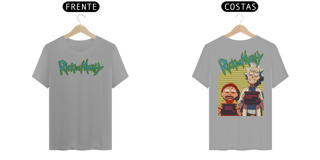 Nome do produto Camiseta Rick and Morty Fichados