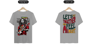 Nome do produto Camiseta Bob Marley Let's Get Togrther