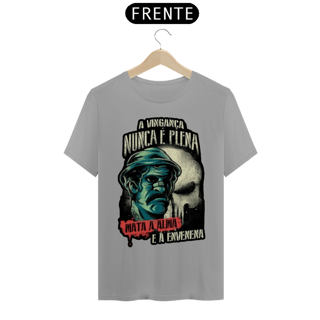 Nome do produto Camiseta Seu Madruga A vingança nunca é plena 