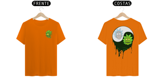 Nome do produto Camiseta Rick and Morty yin yang