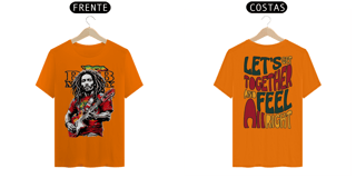 Nome do produto Camiseta Bob Marley Let's Get Togrther