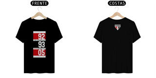 Nome do produto Camiseta São Paulo FC Tri Campeão Mundial 92 93 05