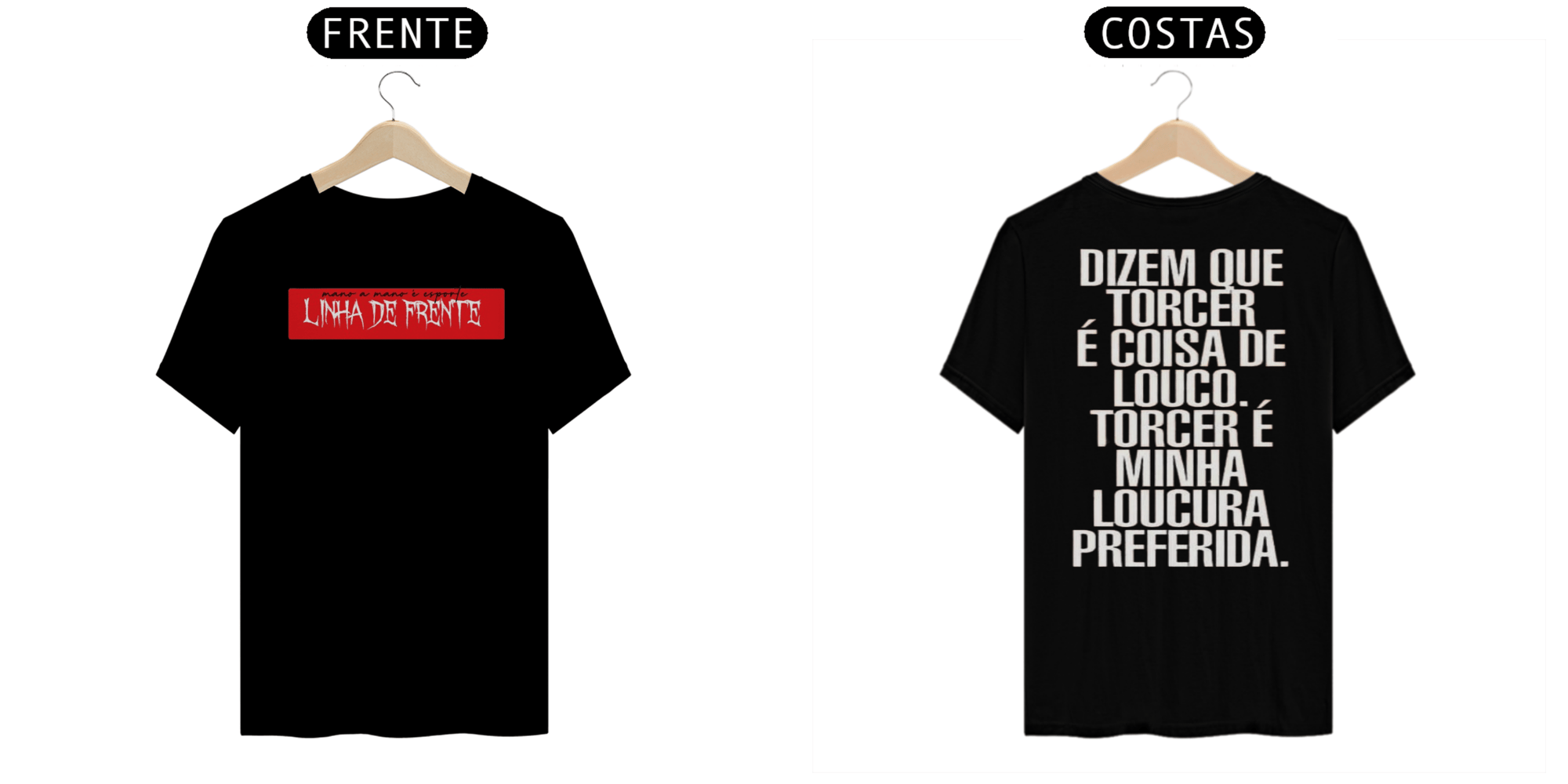 Camiseta Linha de Frente Torcedor