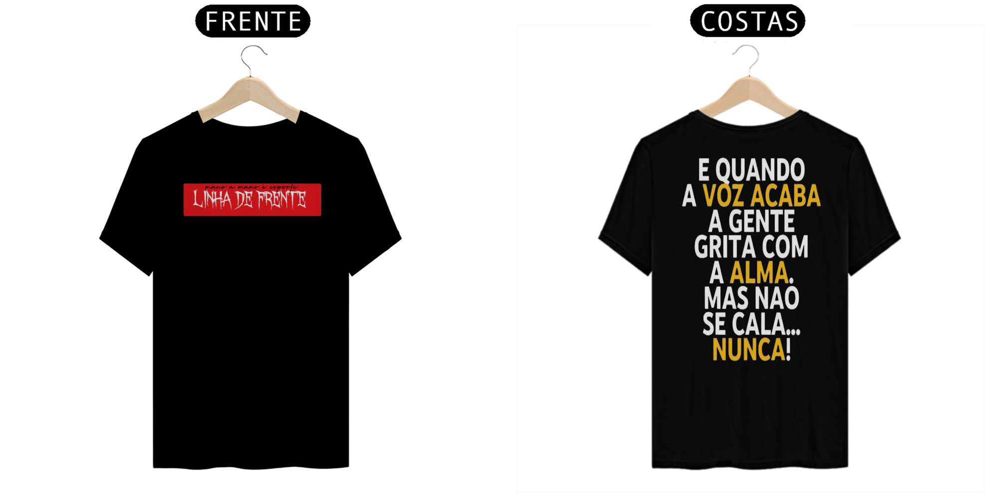 Camiseta Linha de Frente Torcedor 02