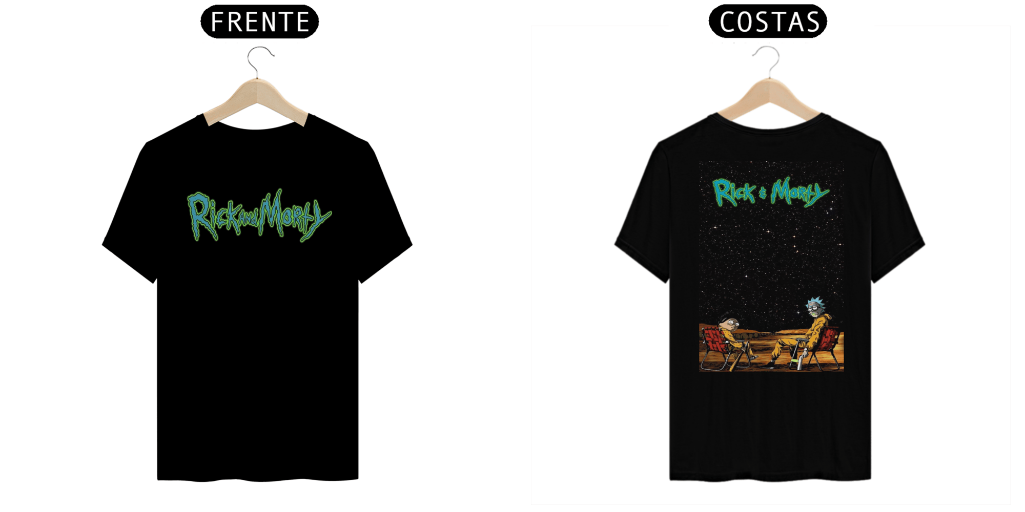 Camiseta Rick and Morty 