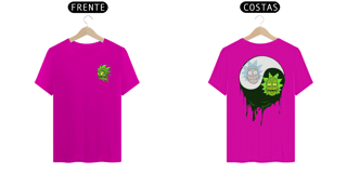 Nome do produto Camiseta Rick and Morty yin yang