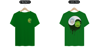 Nome do produto Camiseta Rick and Morty yin yang