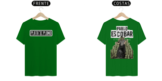 Nome do produto Camiseta Plata o Plomo El Patron Escobar