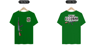 Nome do produto Camiseta Plata o Plomo Pablo Escobar AK