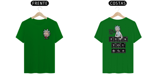 Nome do produto Camiseta Rick and Morty Tabela periódica