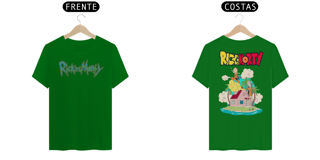 Nome do produto Camiseta Rick and Morty Dragon Ball 