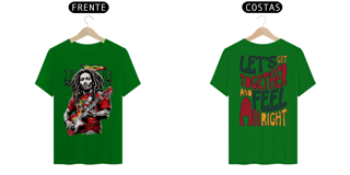 Nome do produto Camiseta Bob Marley Let's Get Togrther