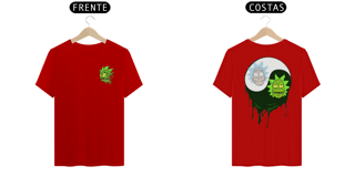 Nome do produto Camiseta Rick and Morty yin yang