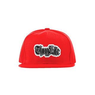 Nome do produto Boné Aba Reta Thug Life
