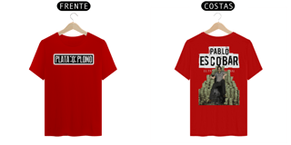 Nome do produto Camiseta Plata o Plomo El Patron Escobar