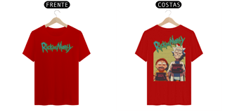 Nome do produto Camiseta Rick and Morty Fichados