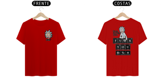 Nome do produto Camiseta Rick and Morty Tabela periódica