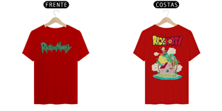 Nome do produto Camiseta Rick and Morty Dragon Ball 