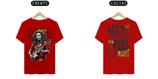 Nome do produto Camiseta Bob Marley Let's Get Togrther