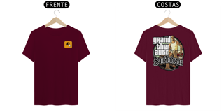 Nome do produto Camiseta Rockstar Game Grand Theft Auto San Andreas GTA