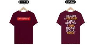 Nome do produto Camiseta Linha de Frente Torcedor 02