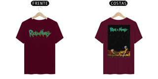 Nome do produto Camiseta Rick and Morty 
